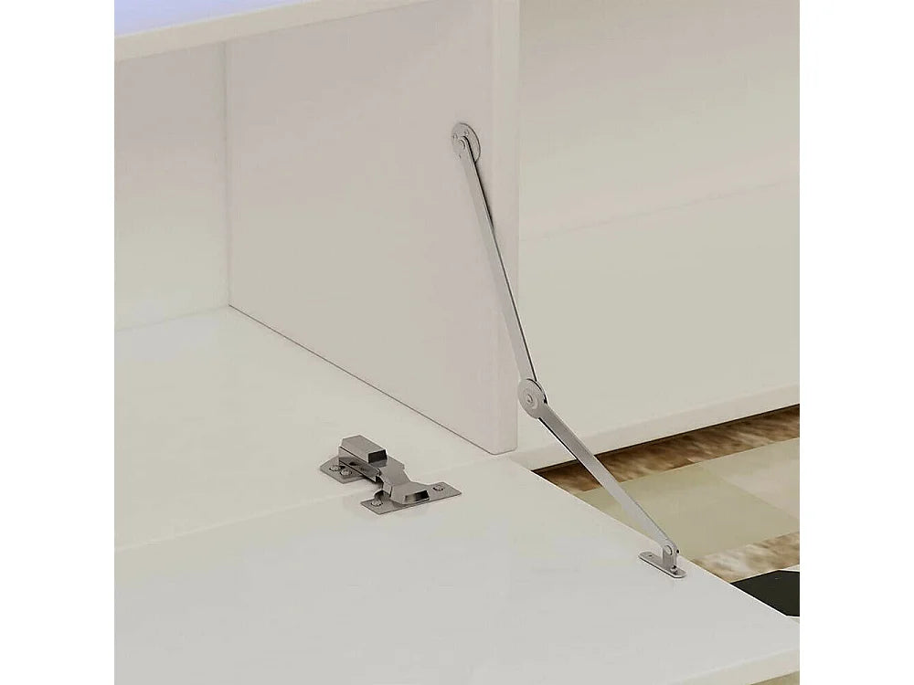 Meuble TV en Bois Blanc 135 cm - DRIPEX vue 6