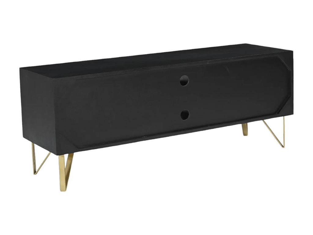 Meuble TV en Métal Noir - BELORI vue 6