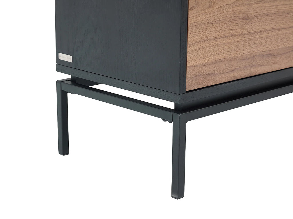 Meuble TV en Métal Noir - ZINORI vue 6