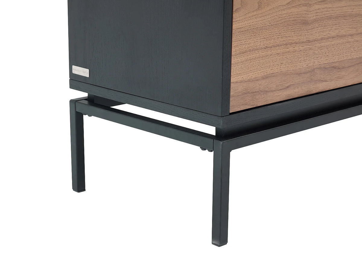 Meuble TV en Métal Noir - ZINORI vue 6