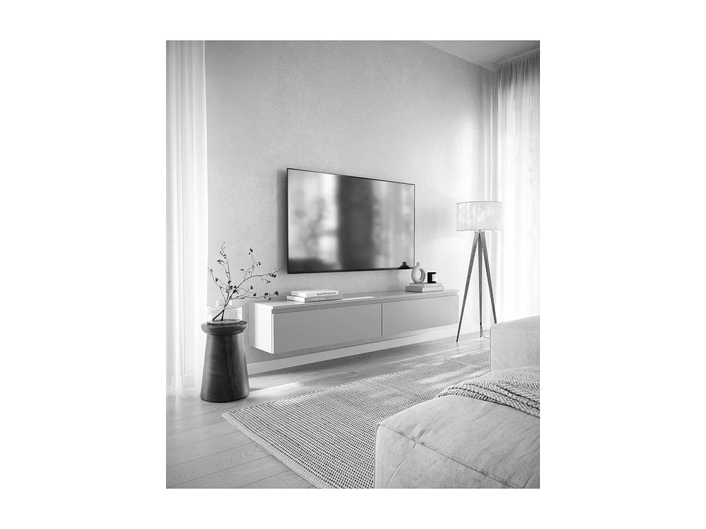Meuble TV Suspendu en Bois - BEMMI
