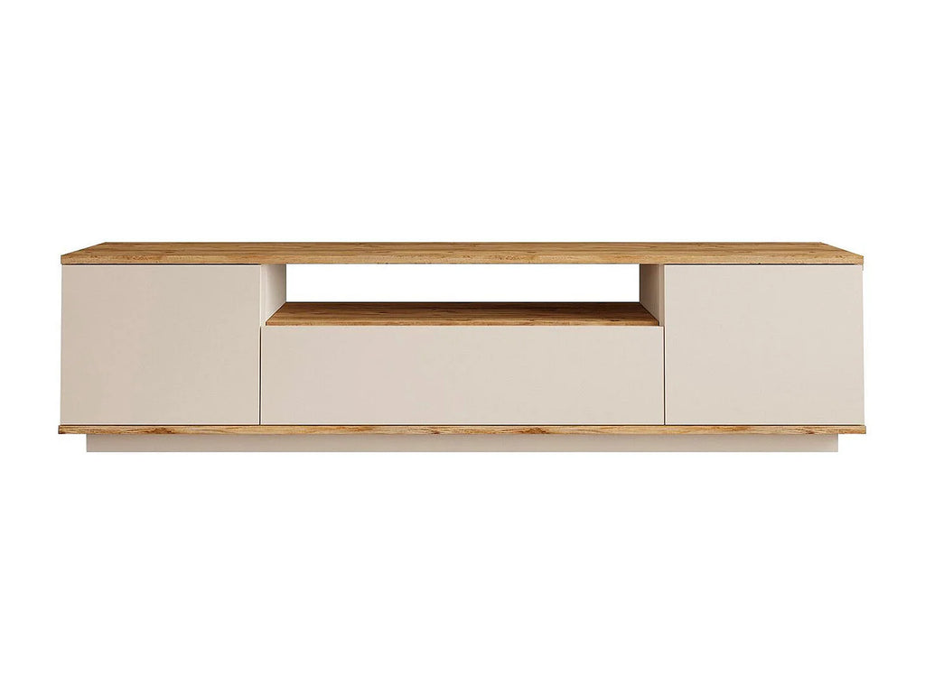 Meuble TV Bas en Bois - LOTULA vue 2