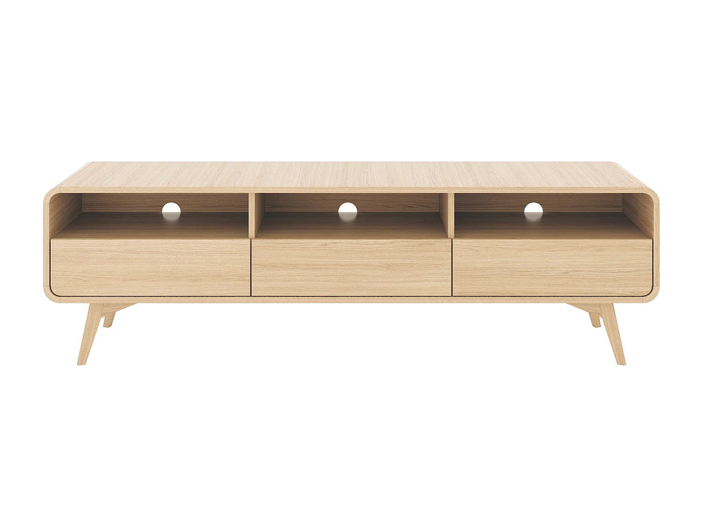 Meuble TV en Bois 180 cm - JALEMO vue 2