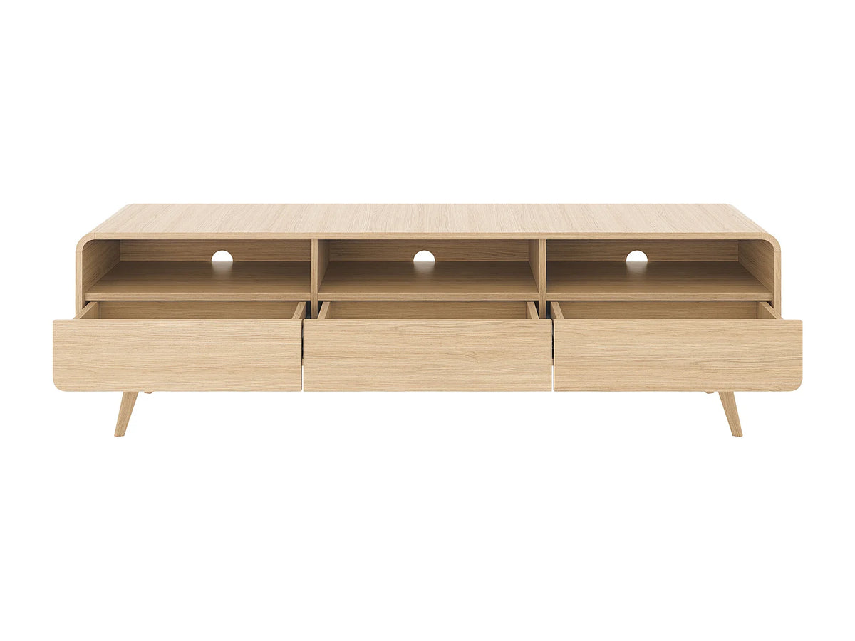 Meuble TV en Bois 180 cm - JALEMO vue 4