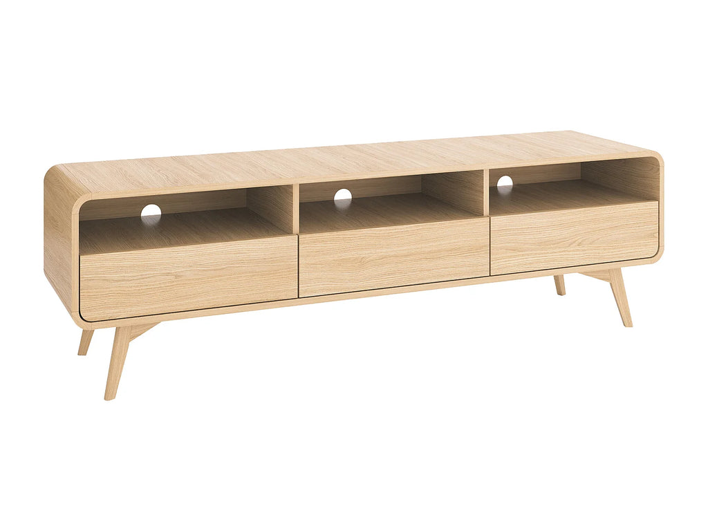Meuble TV en Bois 180 cm - JALEMO vue 3