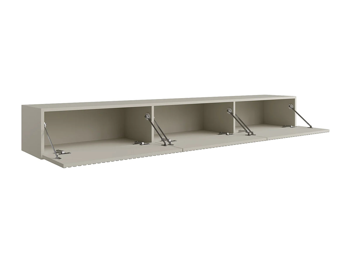 Meuble TV Suspendu en Bois - DANTAY vue 4