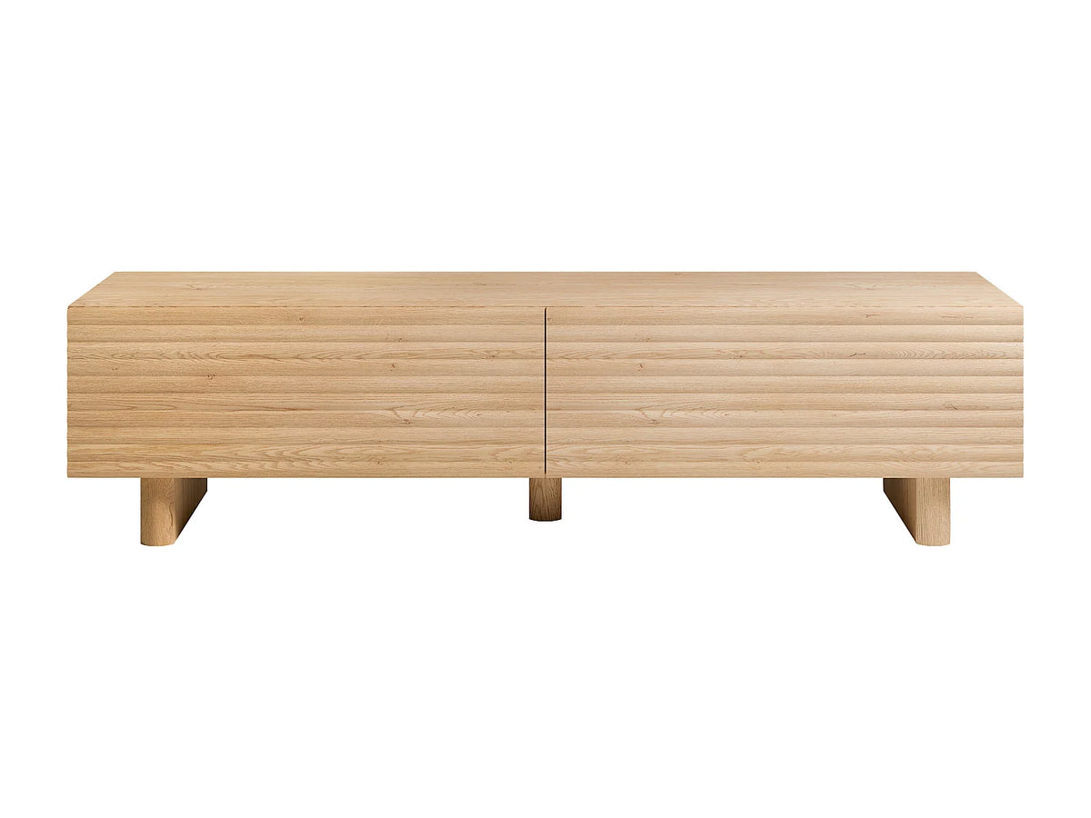 Meuble TV en Bois 180 cm - LUDIMA vue 2