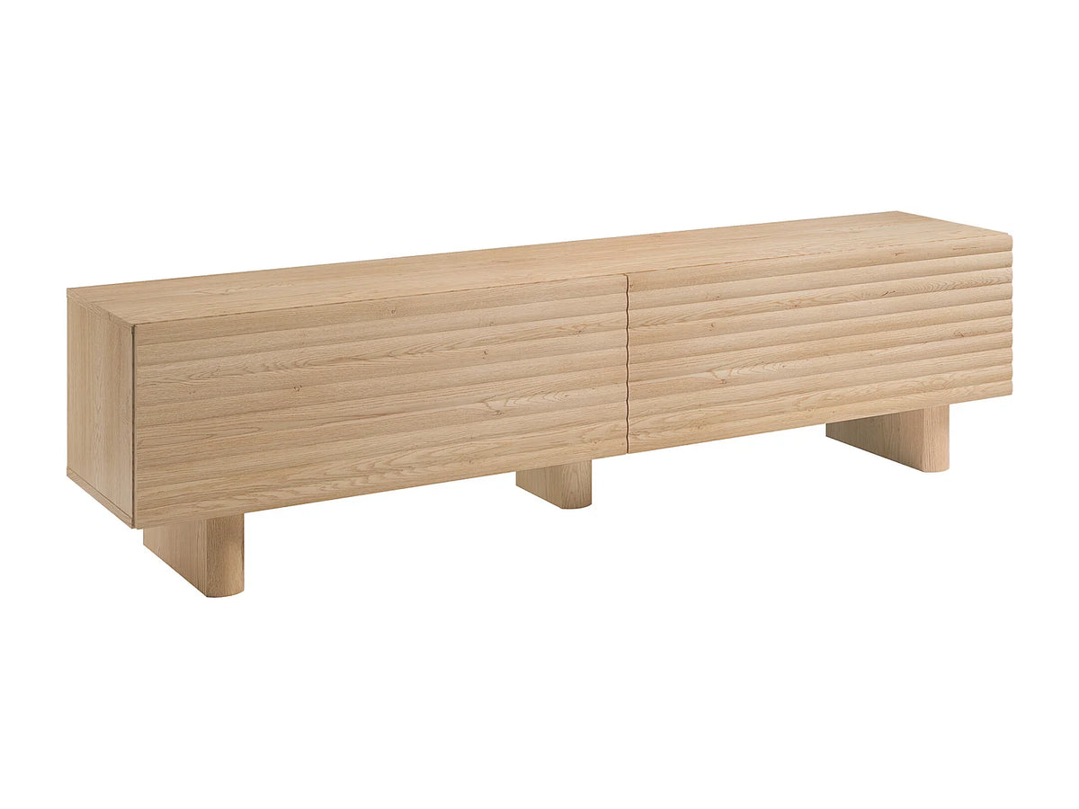 Meuble TV en Bois 180 cm - LUDIMA vue 3