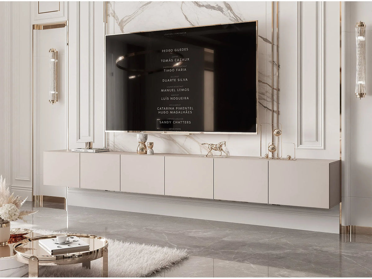 Meuble TV Bas en Bois - ANGEL