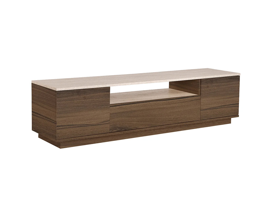 Meuble TV Bas en Bois 180 cm - LOTULA vue 3