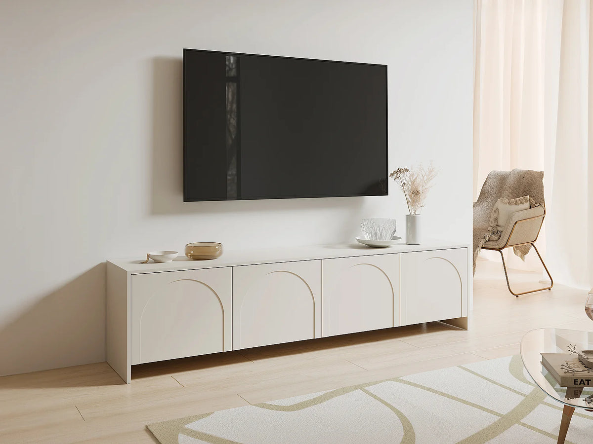 Meuble TV Beige - NALYRA vue 6