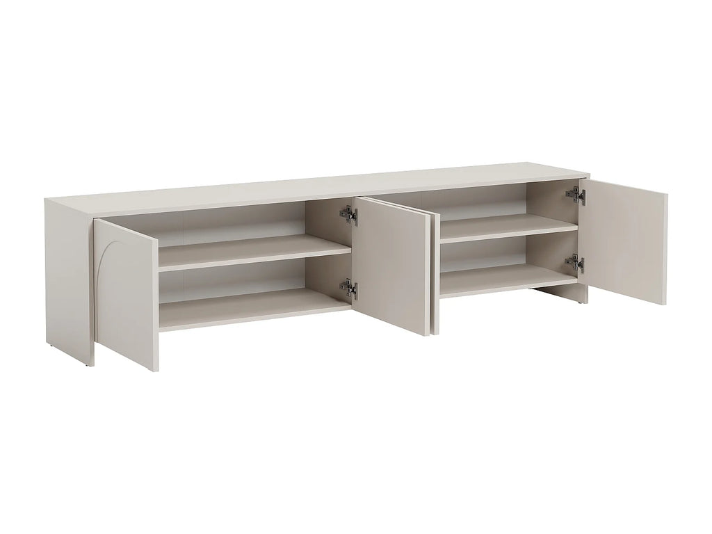 Meuble TV Beige - NALYRA vue 5