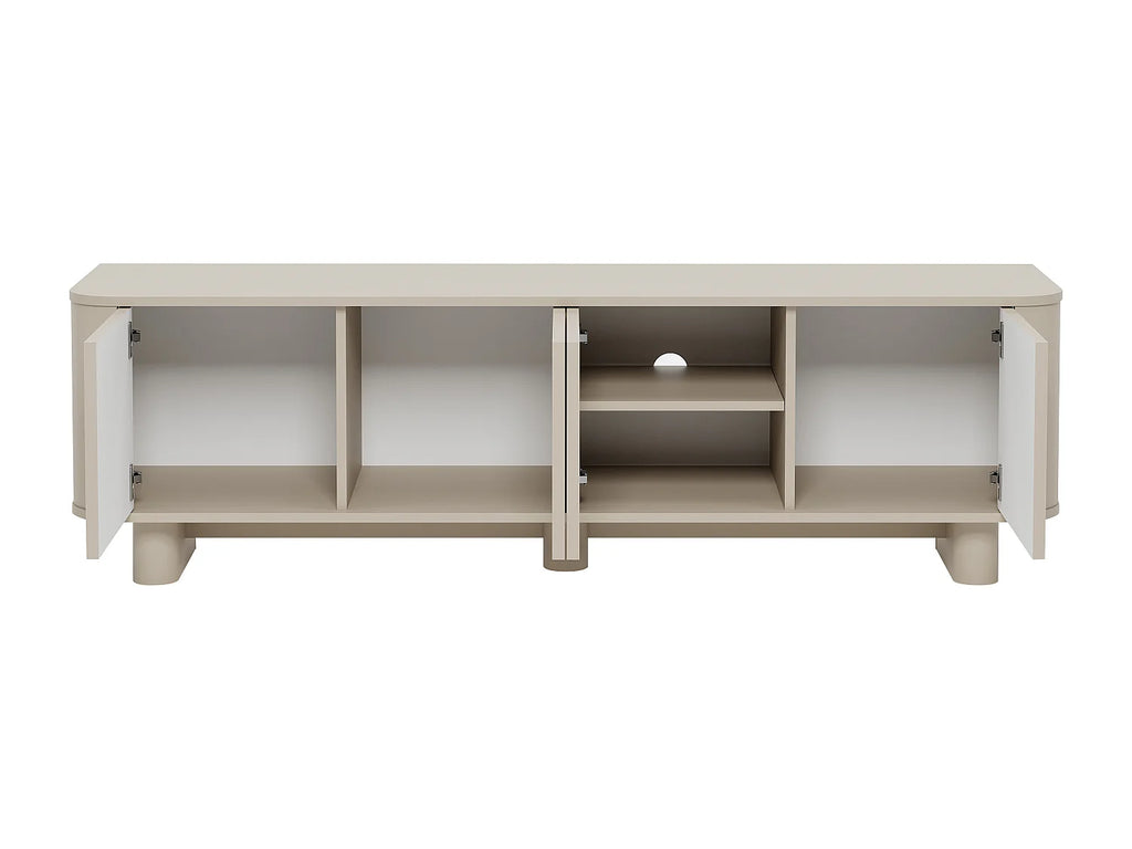 Meuble TV Beige Moderne - BRISTANA vue 4