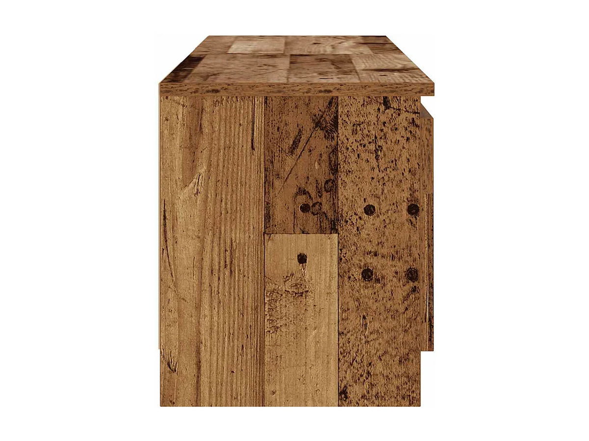 Meuble TV Bas en Bois 120 cm - CLICNBUY vue 8