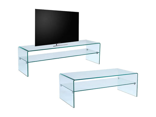 Meuble TV en Verre Design - STILEOS