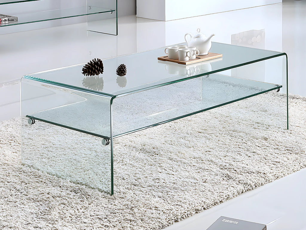 Meuble TV en Verre Design - STILEOS vue 2