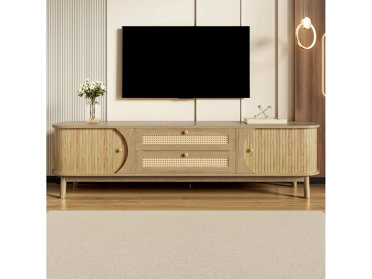 Meuble TV en Bois Moderne 170 cm - MODERNLUXE vue 2