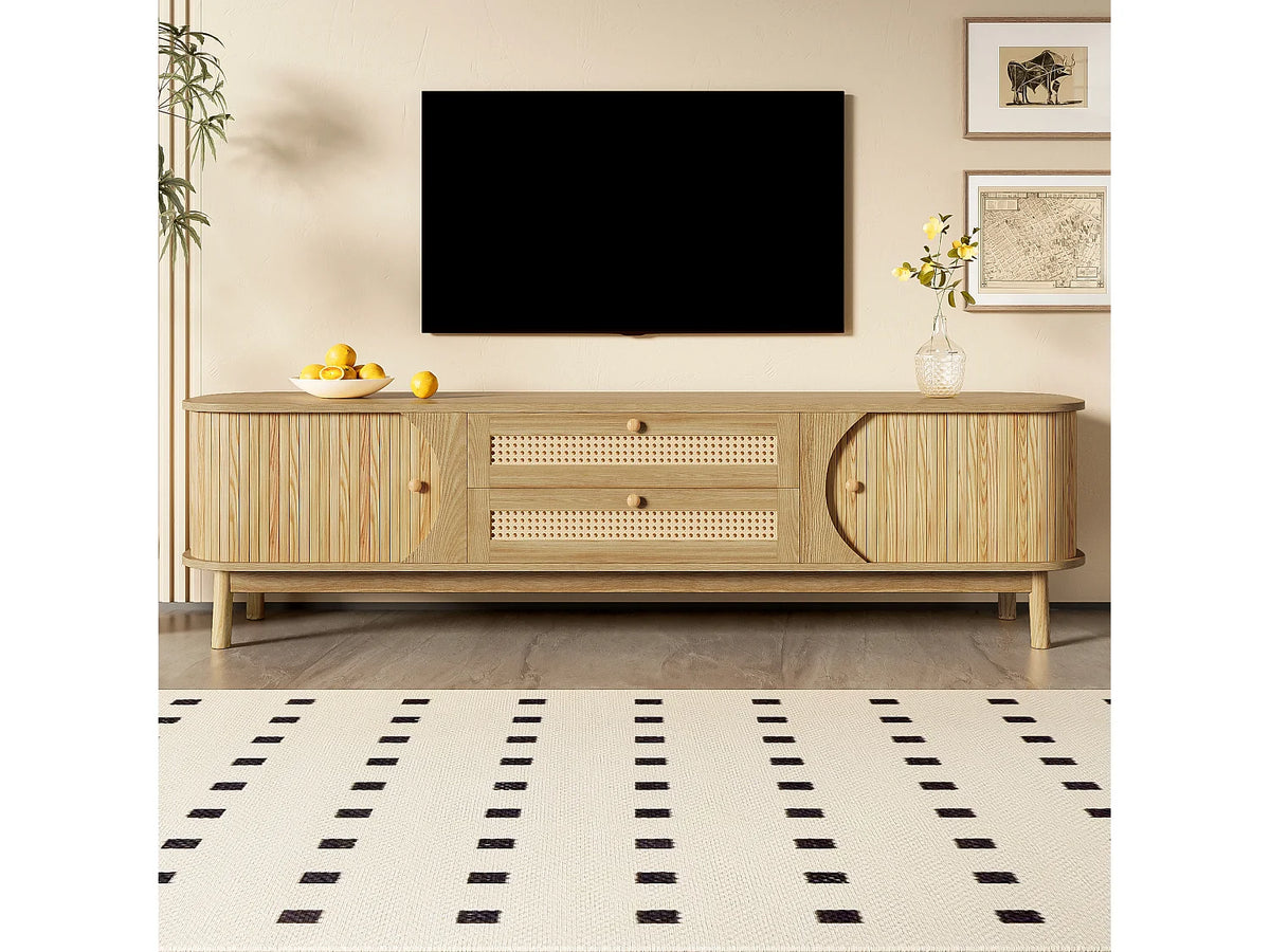 Meuble TV en Bois Moderne 170 cm - MODERNLUXE vue 5