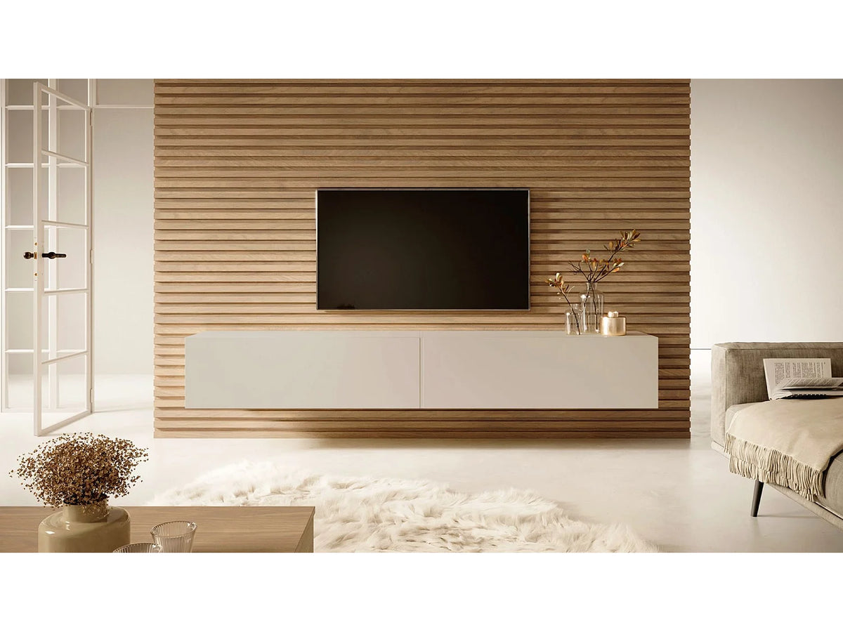 Meuble TV Bas en Bois - BISIRA