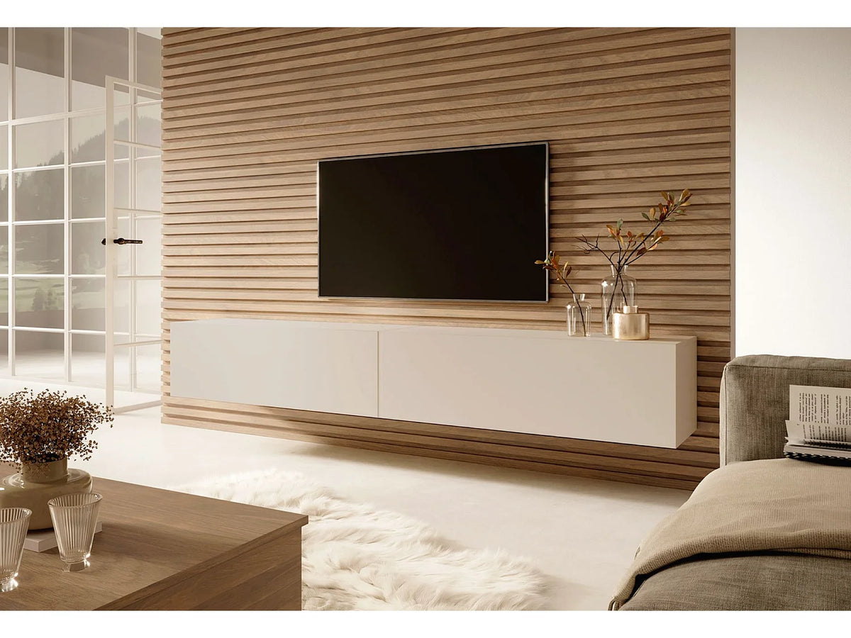 Meuble TV Bas en Bois - BISIRA vue 2