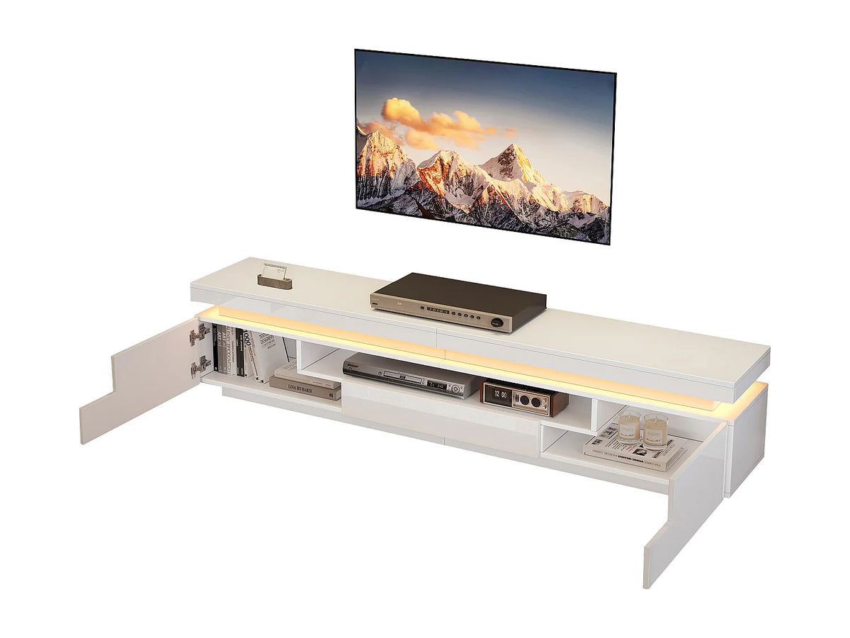 Meuble TV en Bois Blanc - HAUSS SPOLE vue 5