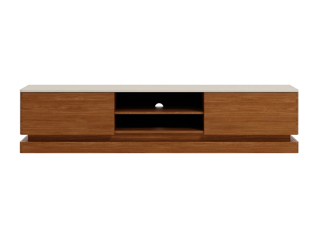 Meuble TV Bas en Bois - DEVIKA vue 4