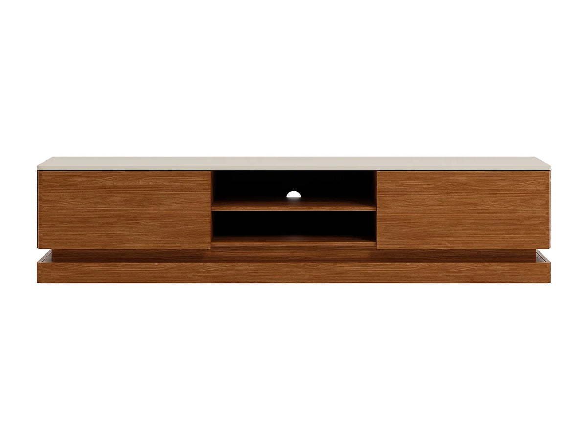 Meuble TV Bas en Bois - DEVIKA vue 4
