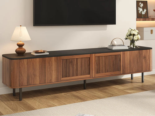 Meuble TV Bas en Bois - MODERNLUXE