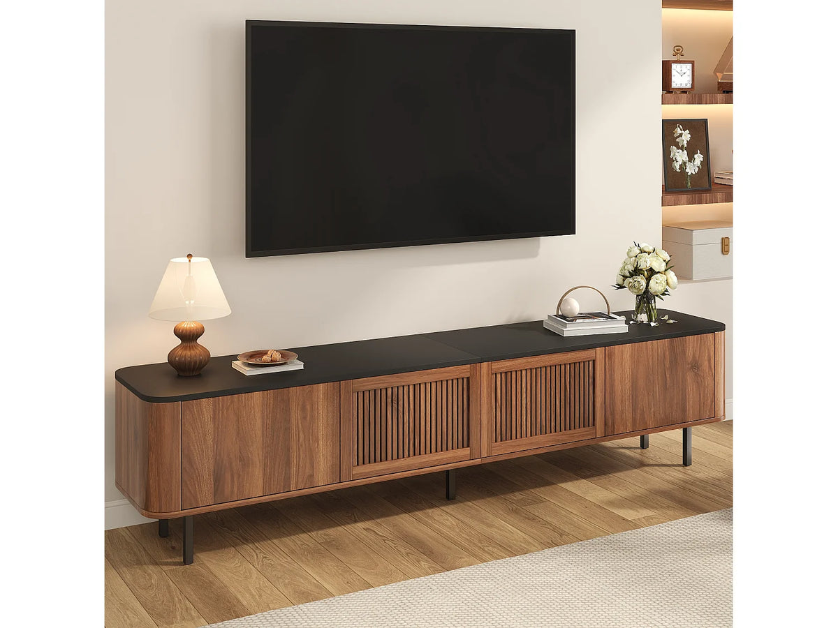 Meuble TV Bas en Bois - MODERNLUXE vue 4