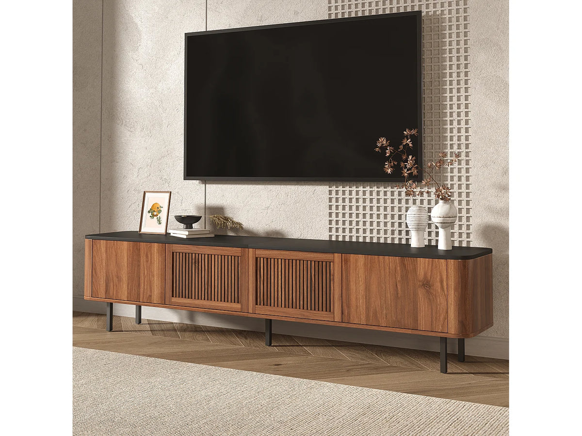 Meuble TV Bas en Bois - MODERNLUXE vue 5