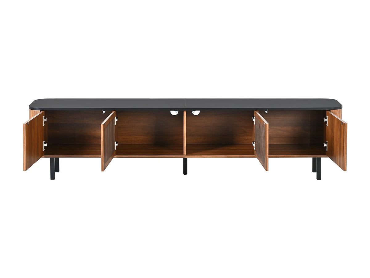 Meuble TV Bas en Bois - MODERNLUXE vue 8