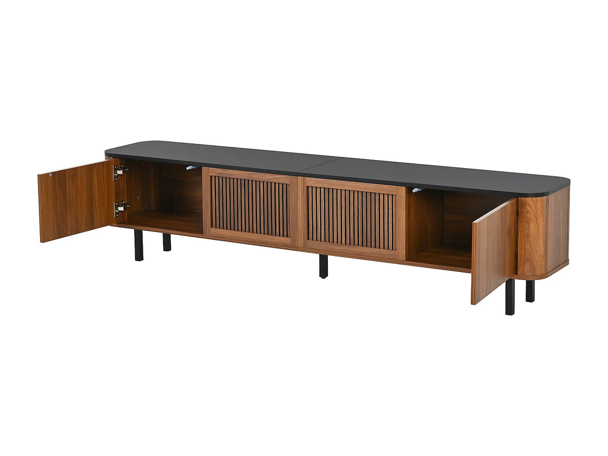 Meuble TV Bas en Bois - MODERNLUXE vue 9