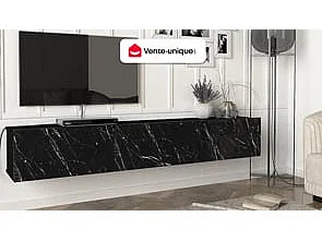 Meuble TV en Bois Noir - VIKILA vue 2