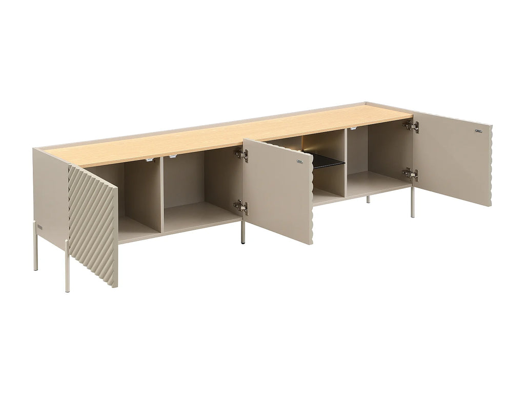 Meuble TV en Bois 200 cm - TASIBA vue 6