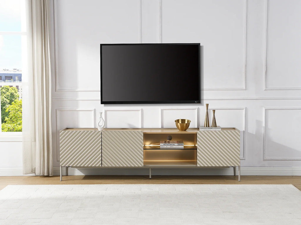 Meuble TV en Bois 200 cm - TASIBA