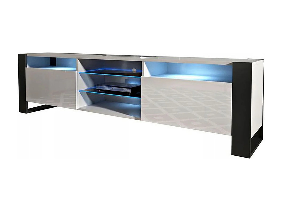 Meuble TV en Bois Blanc - DUSINE INDUSTRIES vue 3