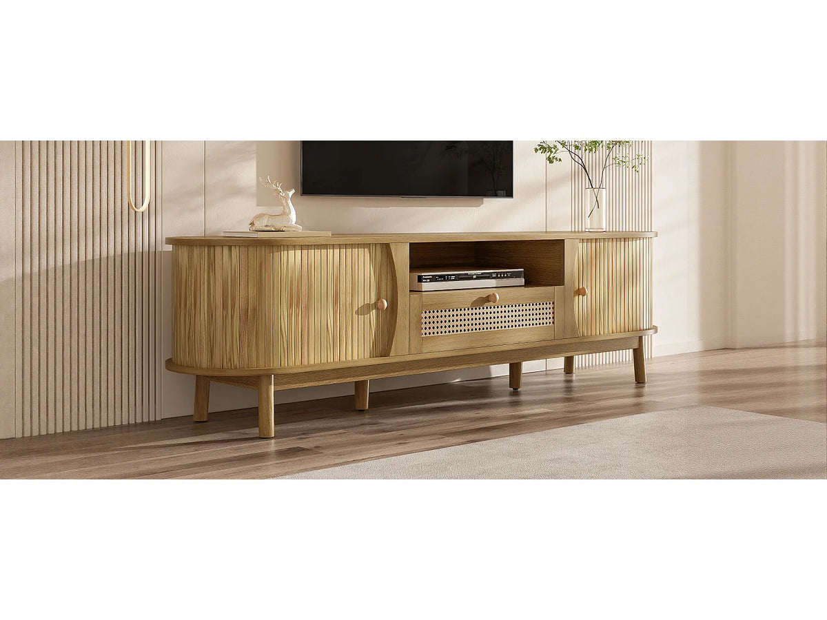 Meuble TV en Bois - MERAX vue 5