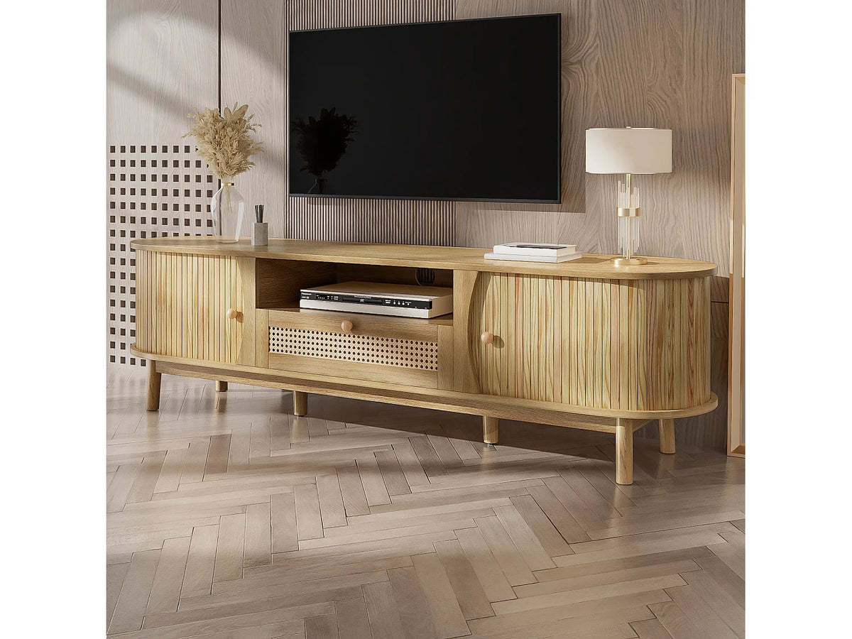 Meuble TV en Bois - MERAX vue 7