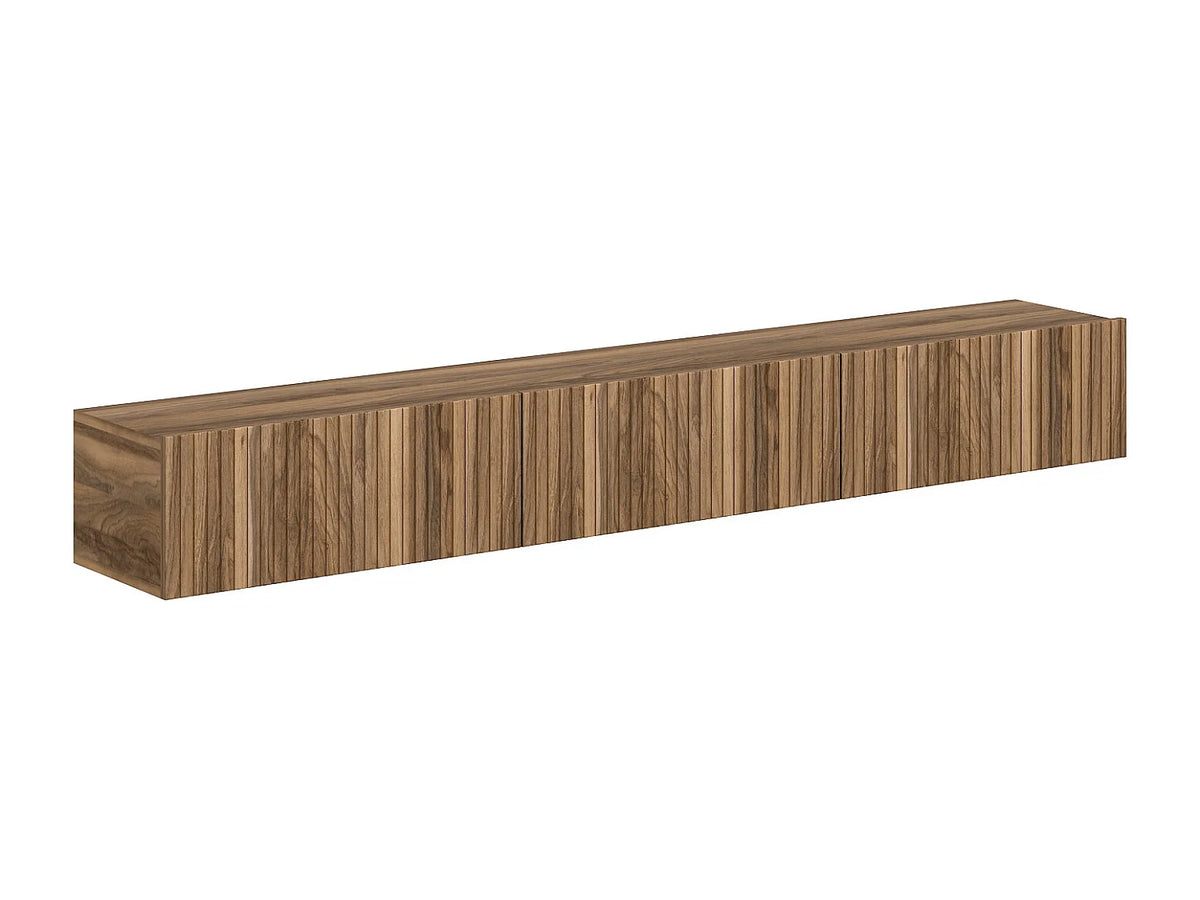 Meuble TV Suspendu en Bois 200 cm - DANTAY vue 3