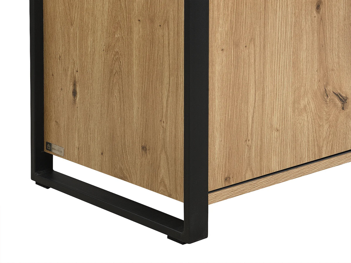 Meuble TV en Bois Noir - BELINARO vue 9