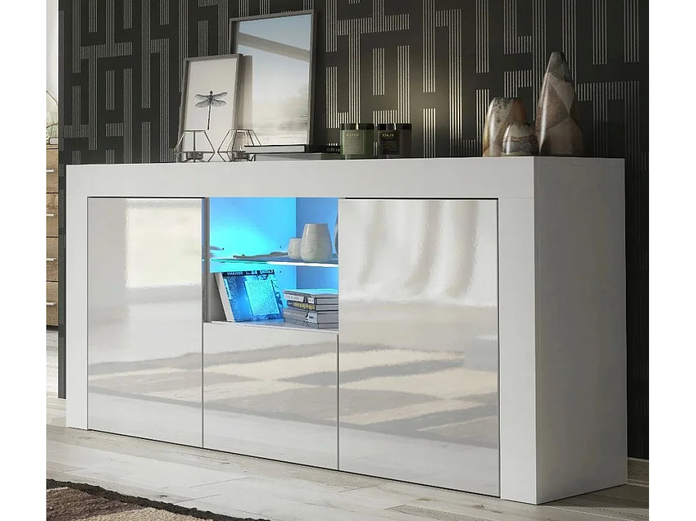 Meuble TV en Bois Blanc - JIVE