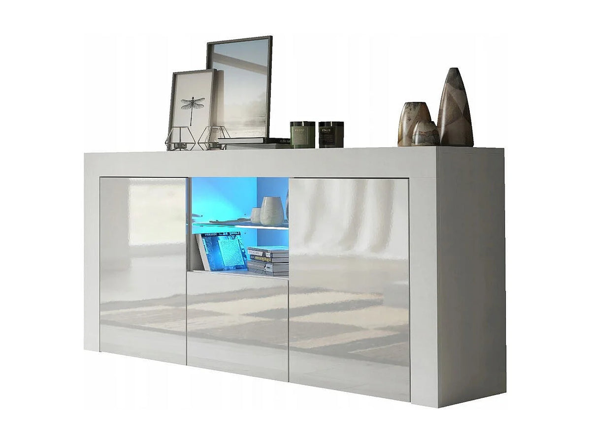 Meuble TV en Bois Blanc - JIVE vue 2