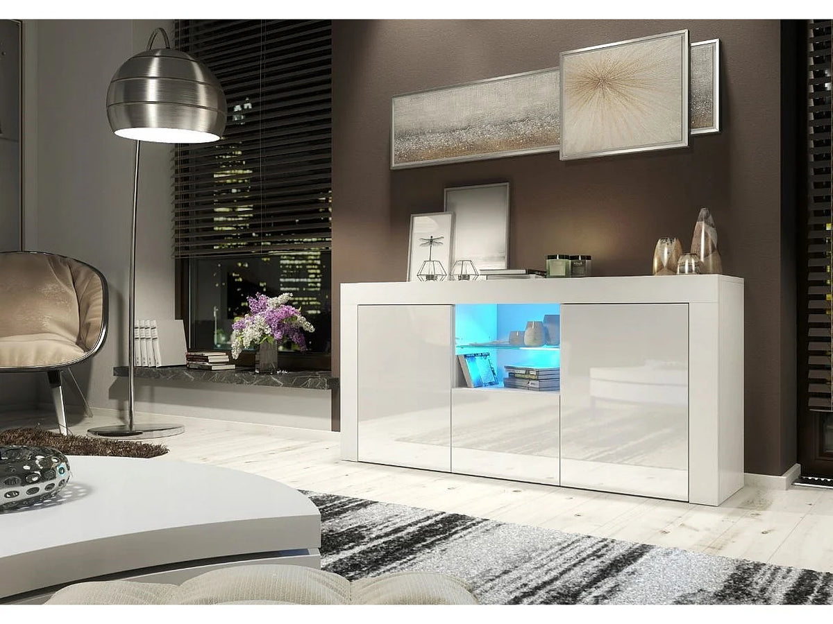 Meuble TV en Bois Blanc - JIVE vue 3