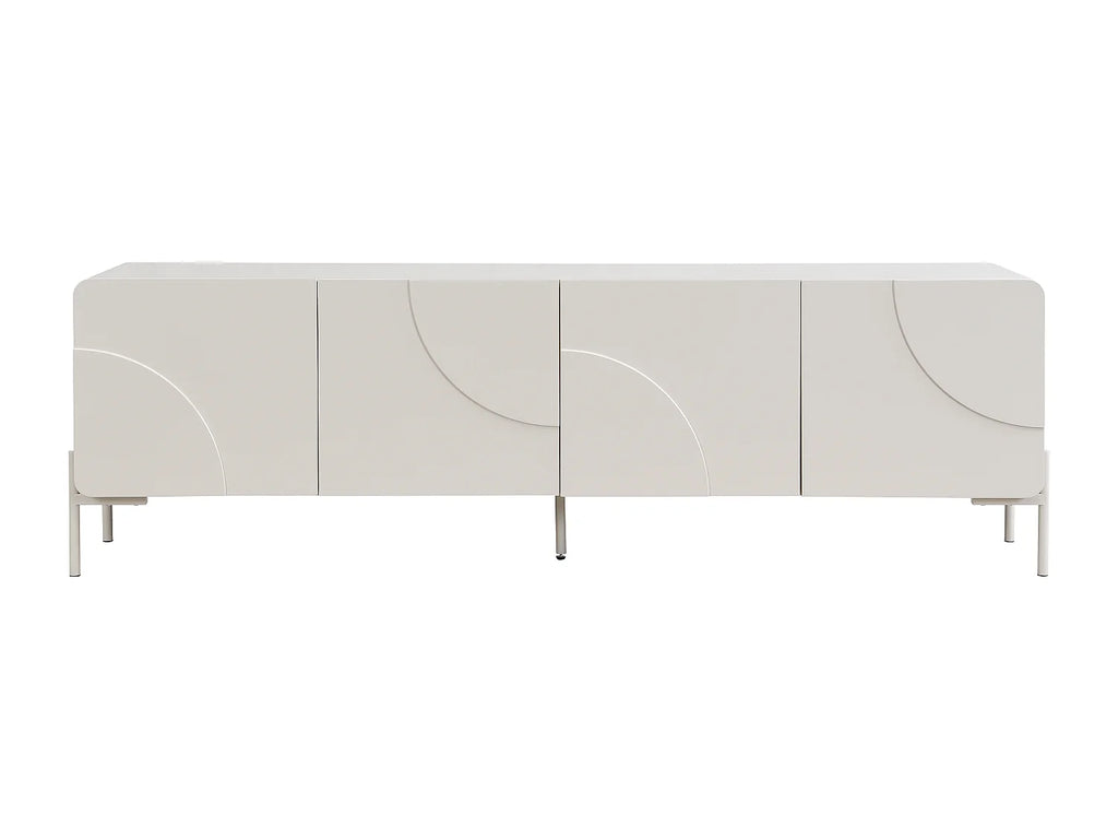 Meuble TV Beige 180 cm - ZELINARO vue 2