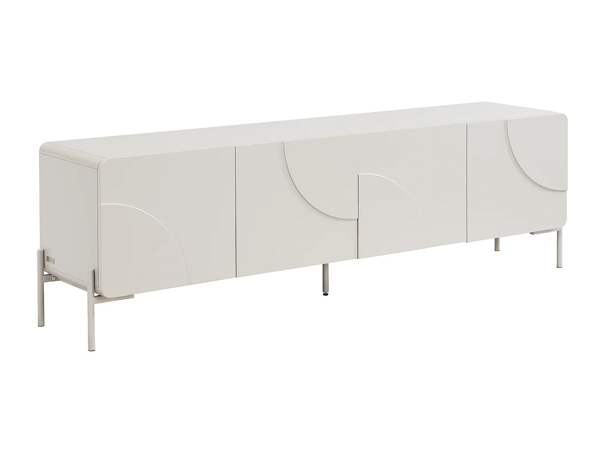 Meuble TV Beige 180 cm - ZELINARO vue 3