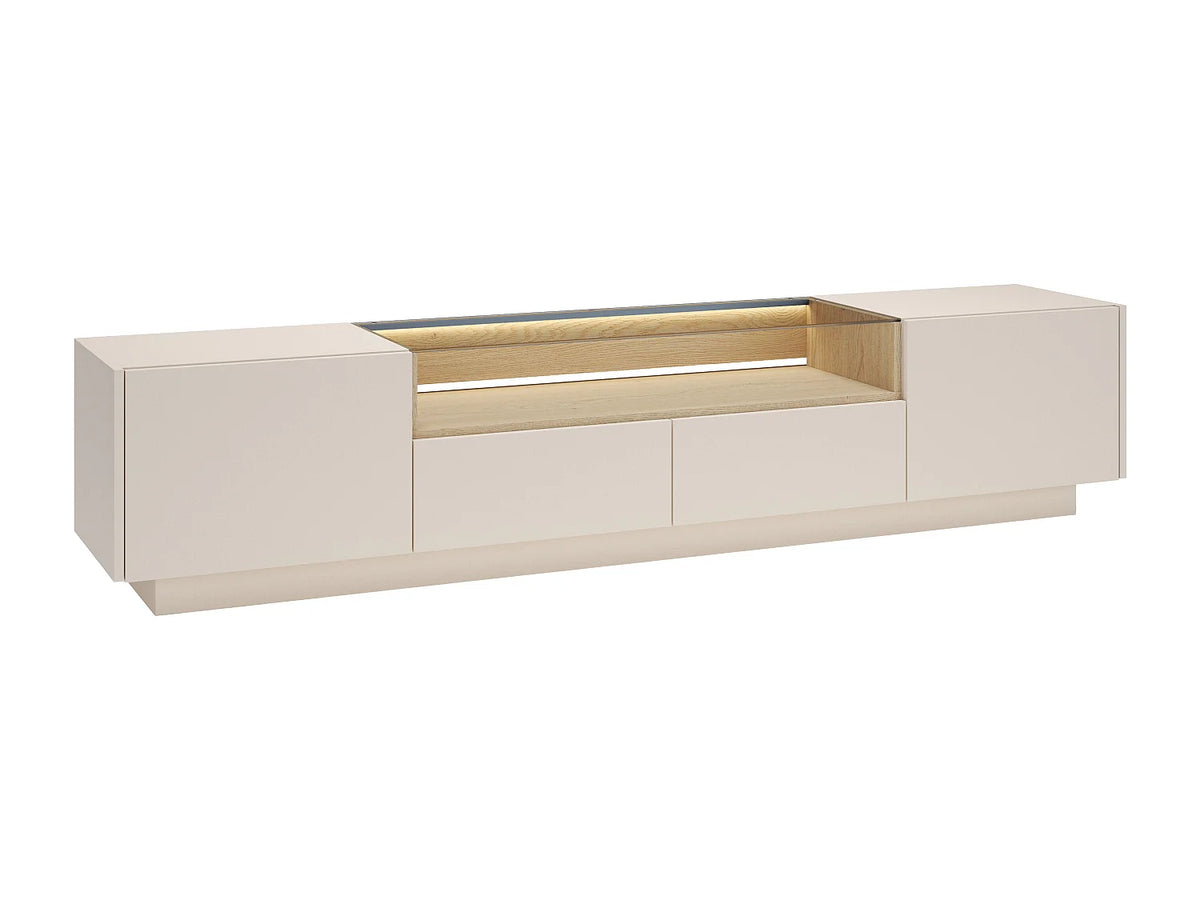 Meuble TV Bas en Bois - ALIVENTO vue 3