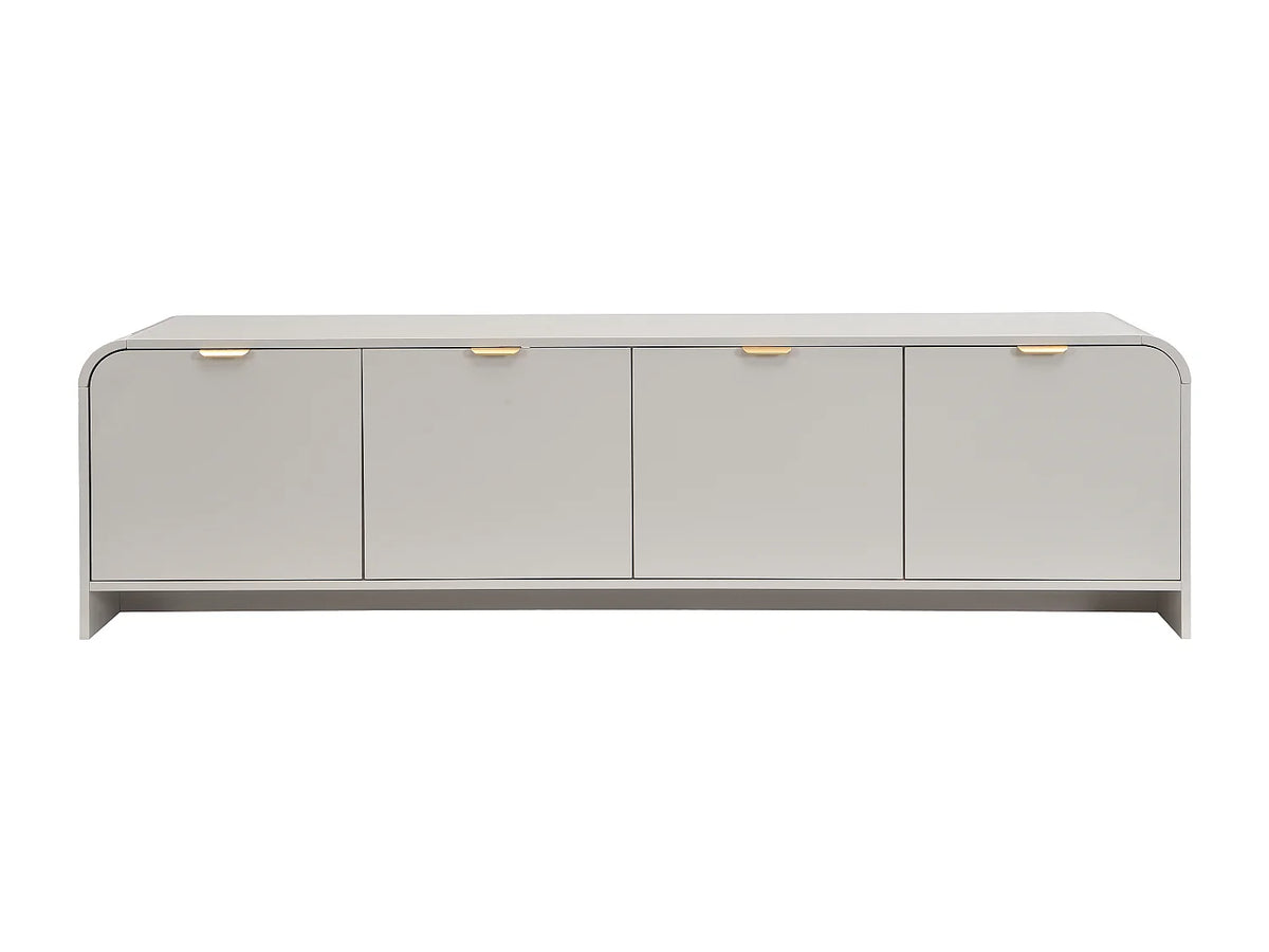 Meuble TV Beige 180 cm - ORALINO vue 2