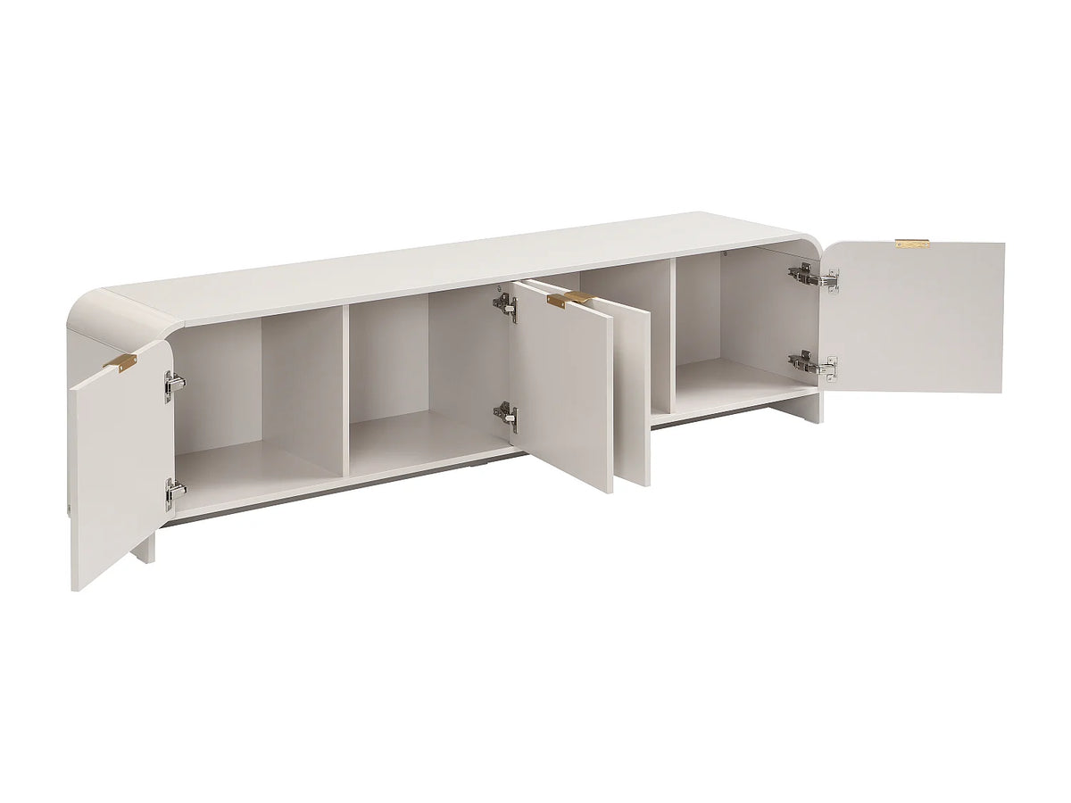 Meuble TV Beige 180 cm - ORALINO vue 4