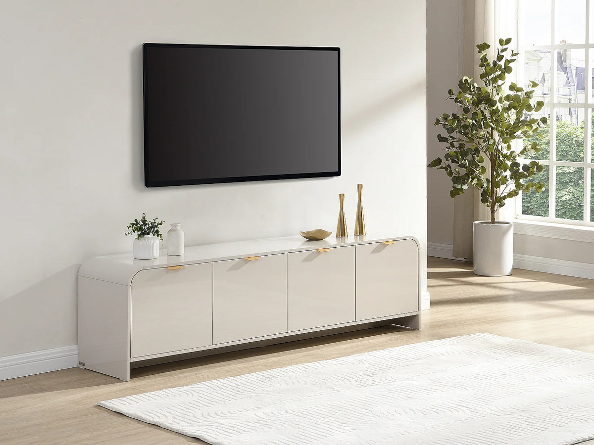 Meuble TV Beige 180 cm - ORALINO