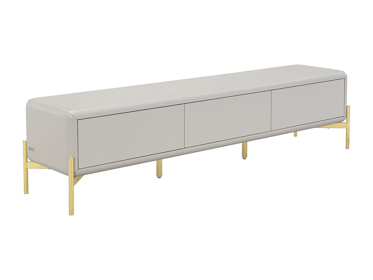 Meuble TV Beige 180 cm - LYBAKA vue 3